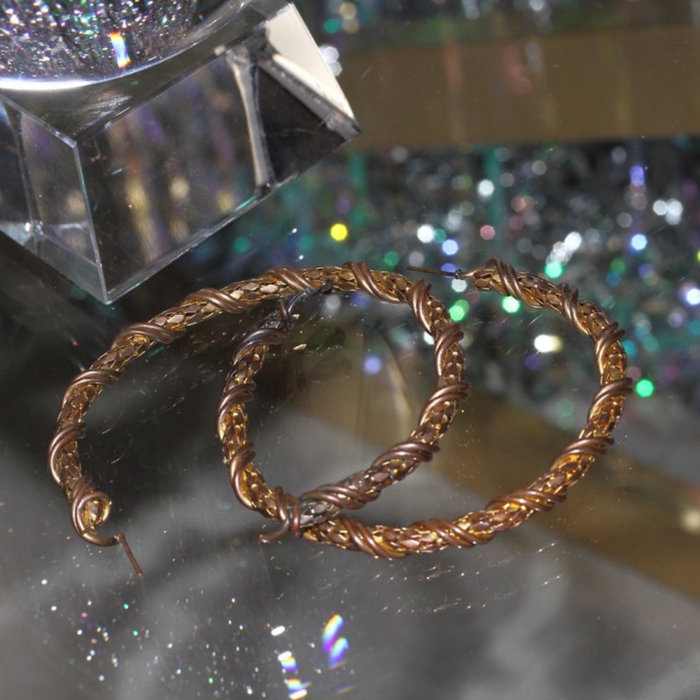 Gold Hoop Earrings